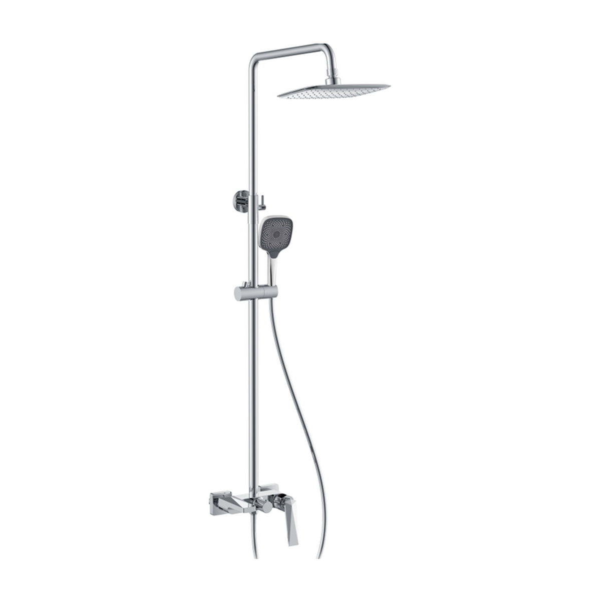 ent King 3-Way Rainshower Set 16560, Chrome
