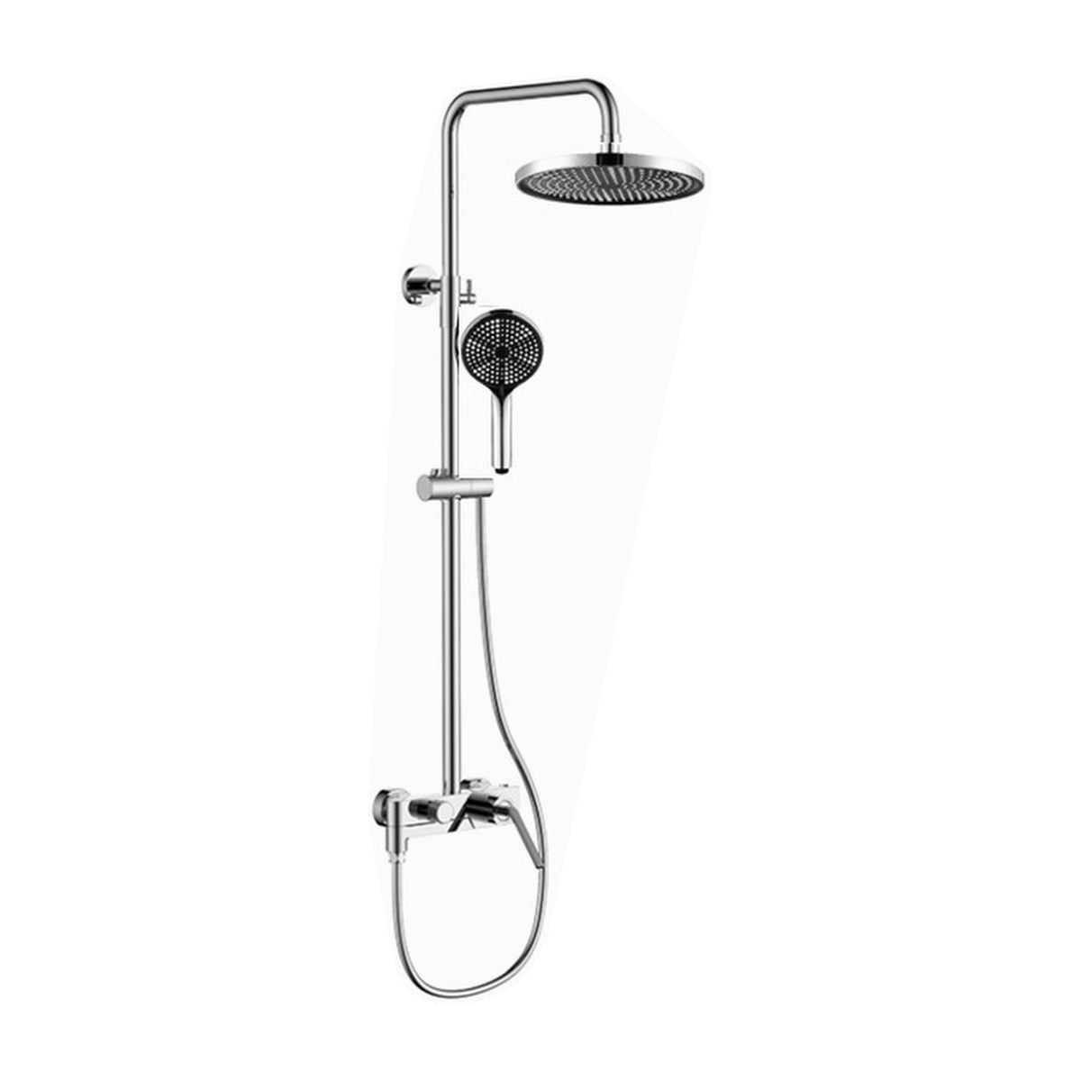 ent Royal 3-Way Rainshower Set 78060, Brushed Nickel