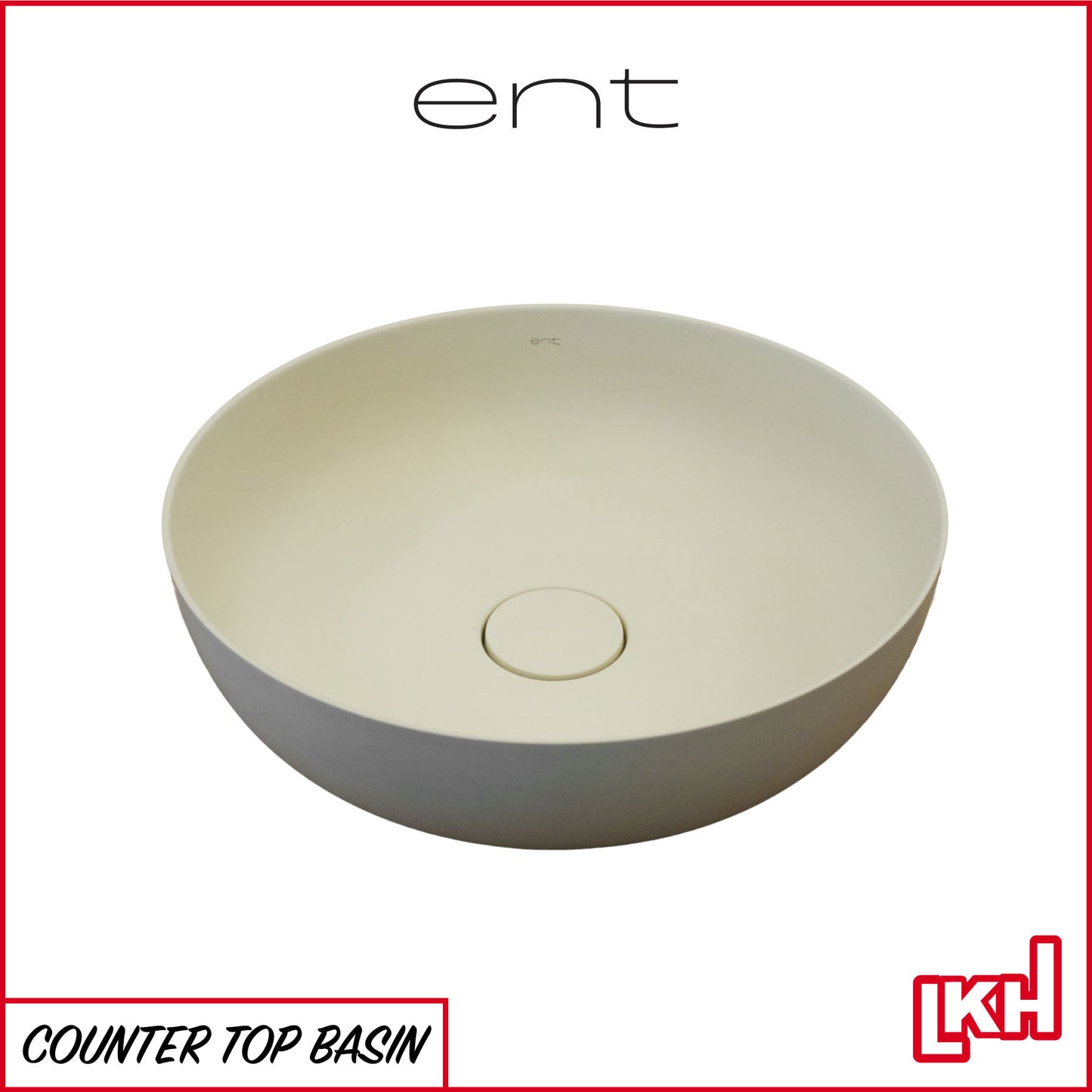 ent Signature Series Counter Top Basin #B2 Matte Sand