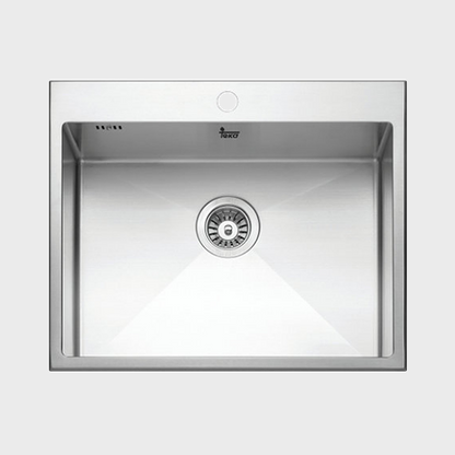 Teka INTRO 60 Top Mounted Single Bowl Stainless Steel Sink