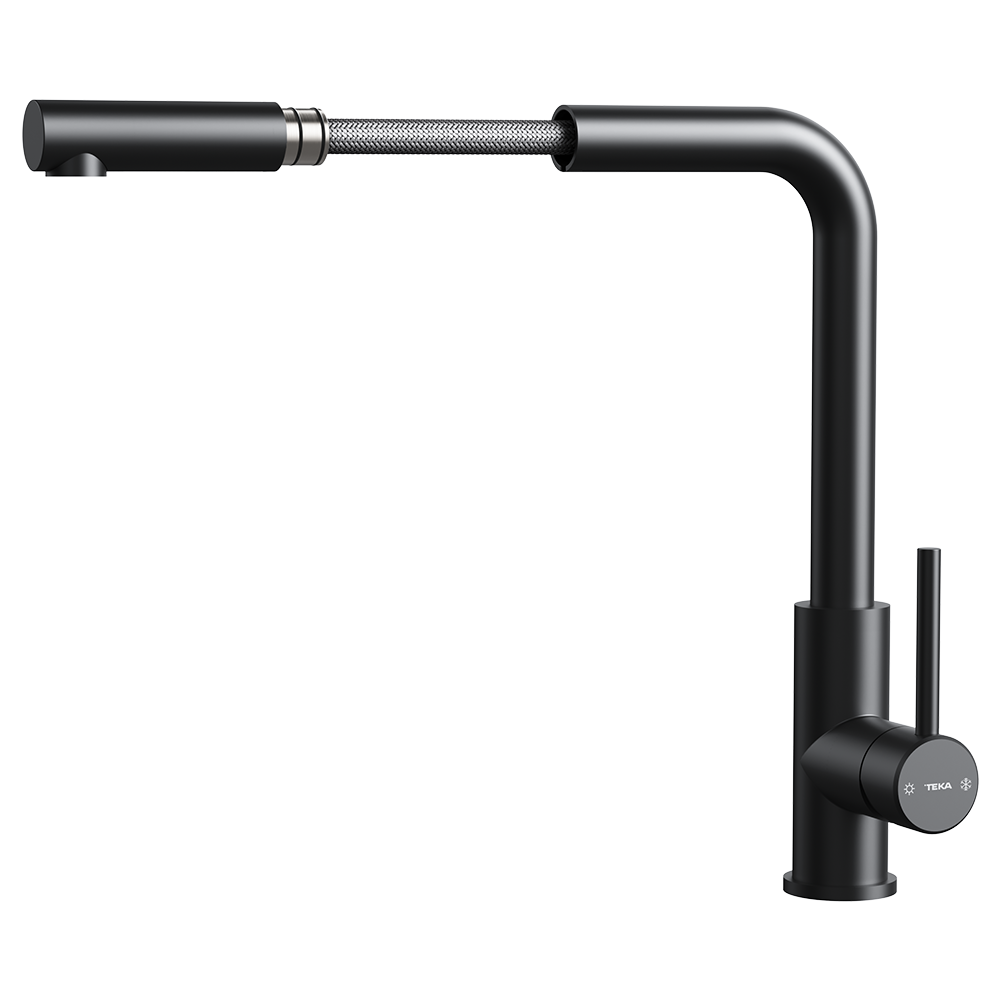 Teka UNI 9331 BK Pull-Out Kitchen Mixer (Black)
