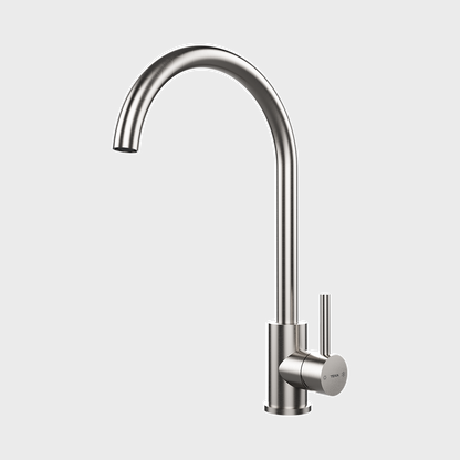 Teka UNI 9310 XP High Spout Kitchen Mixer (Stainless Steel)