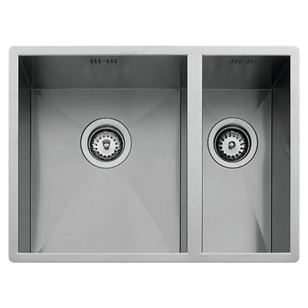 Teka Linea 340.400 / 180.400 Undermount Double Bowl Stainless Steel Sink