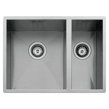 Teka Linea 340.400 / 180.400 Undermount Double Bowl Stainless Steel Sink