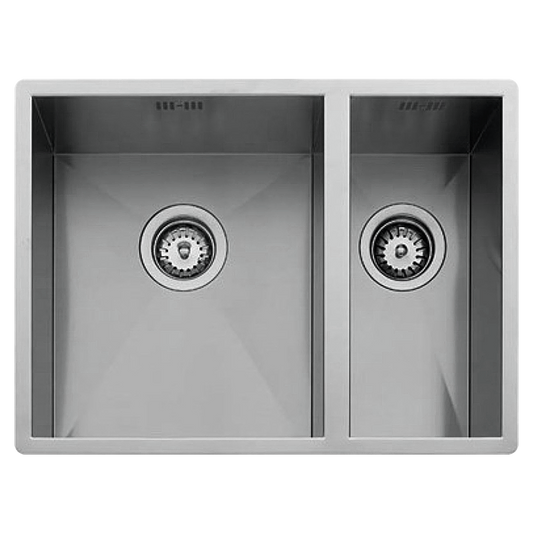 Teka Linea 340.400 / 180.400 Undermount Double Bowl Stainless Steel Sink