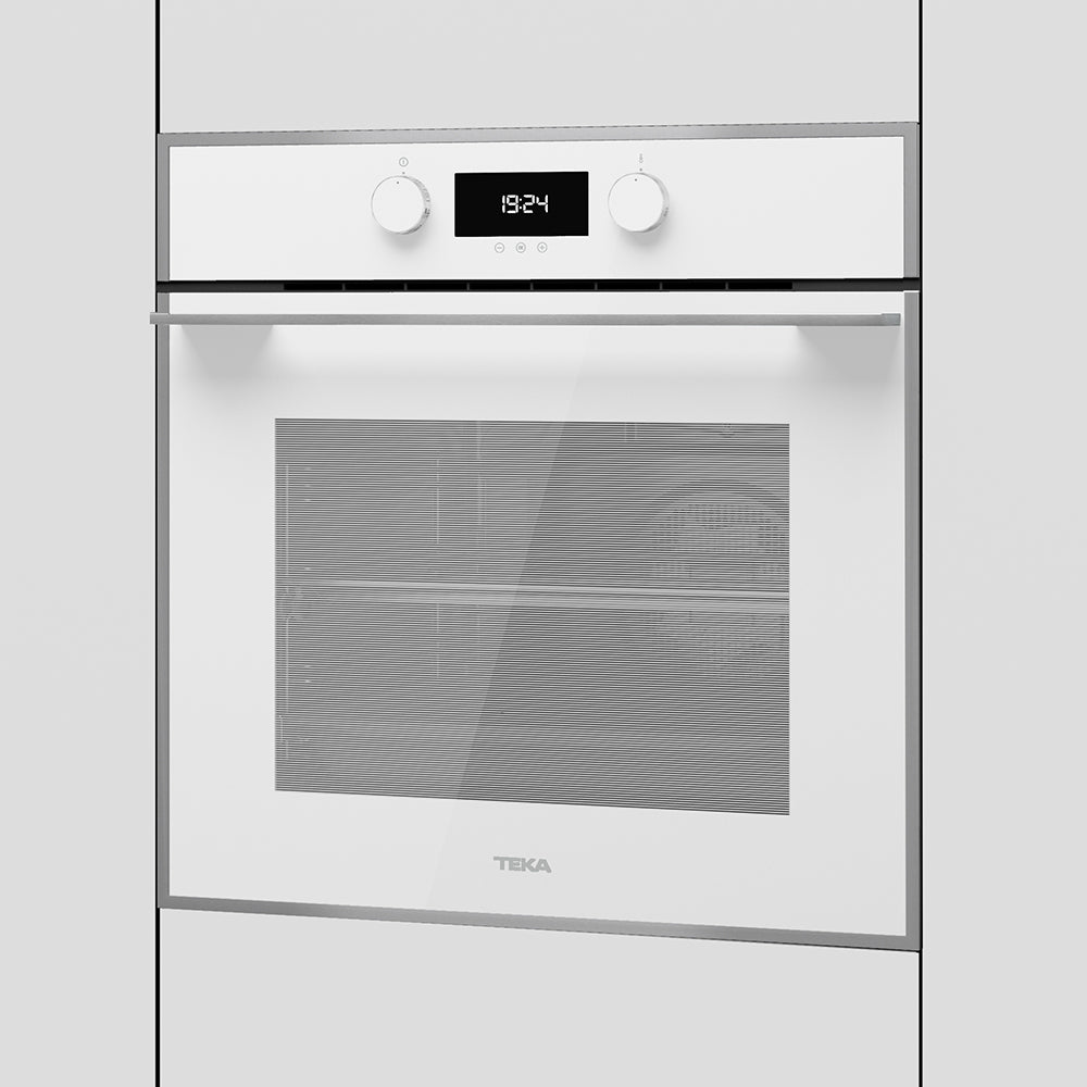 Teka HLB 840 71L SurroundTemp HydroClean Built-In Oven (Zen White)
