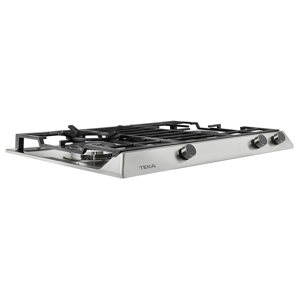 Teka EX 90.1 3G 90cm 3-Burner Stainless Steel Gas Hob (PUB)