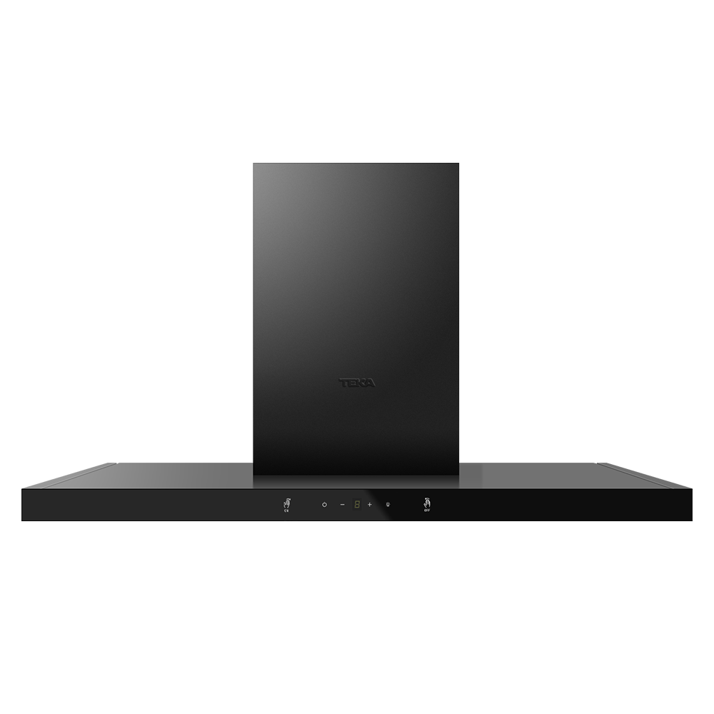 Teka DSI 90 AD 90cm Black Chimney Hood with Touch-Free Control