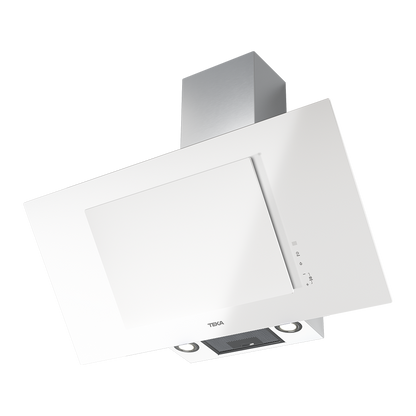Teka DVT 98660 TBS 90cm Vertical White Glass Chimney Hood view 4