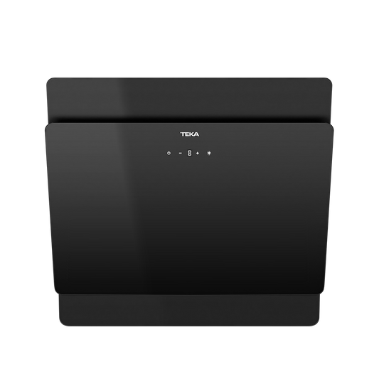 Teka DVS 60 AD 60cm Vertical Black Glass Chimney Hood view 2