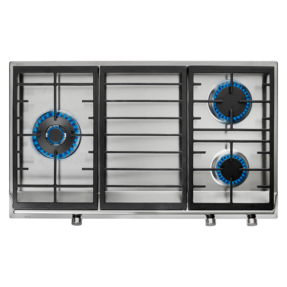 Teka EX 90.1 3G 90cm 3-Burner Stainless Steel Gas Hob (PUB)