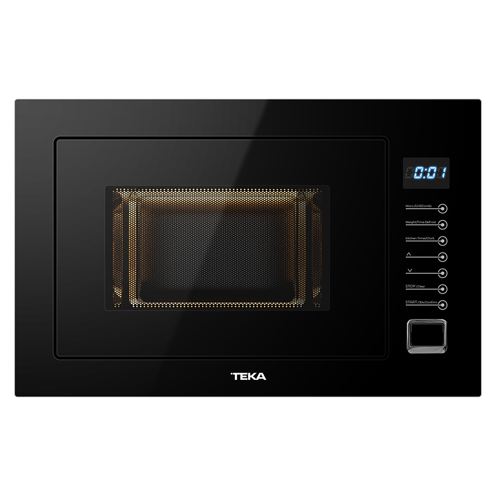Teka MWE 259 FI 25L Built-In Microwave with Grill (Black Glass)