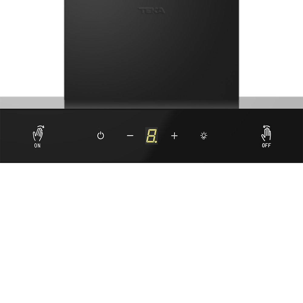 Teka DSI 90 AD 90cm Black Chimney Hood with Touch-Free Control