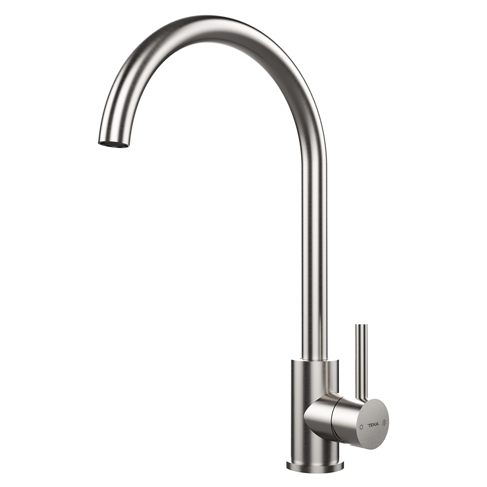 Teka UNI 9310 XP High Spout Kitchen Mixer (Stainless Steel)
