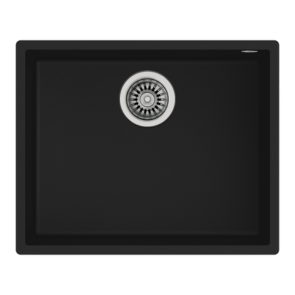 Teka Square 50.40 TG Undermount Single Bowl Tegranite+ Sink (Black)