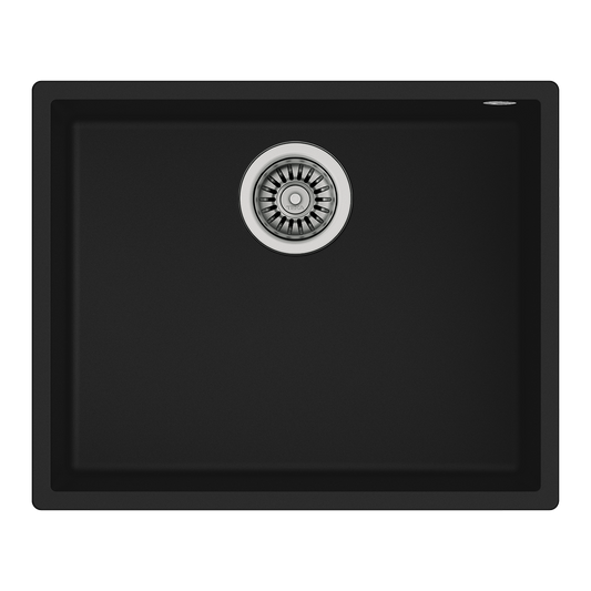 Teka Square 50.40 TG Undermount Single Bowl Tegranite+ Sink (Black)