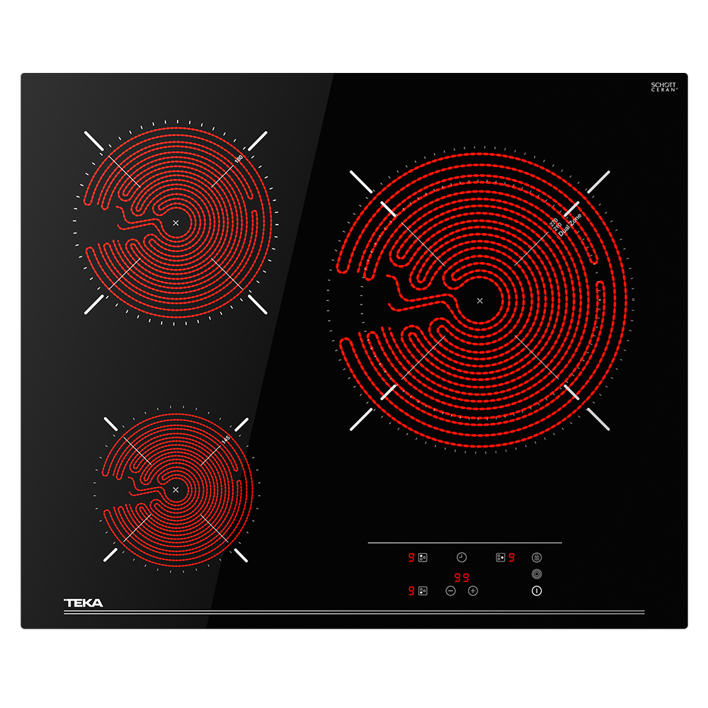 Teka TZ 6315 60cm 3-Zone Ceramic Hob