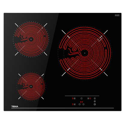 Teka TZ 6315 60cm 3-Zone Ceramic Hob