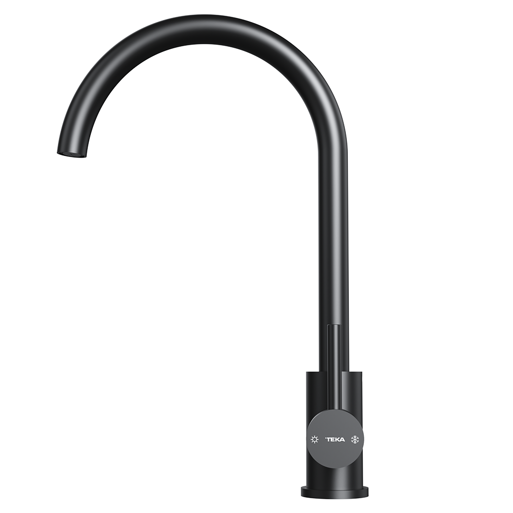 Teka UNI 9310 BK High Spout Kitchen Mixer (Black)