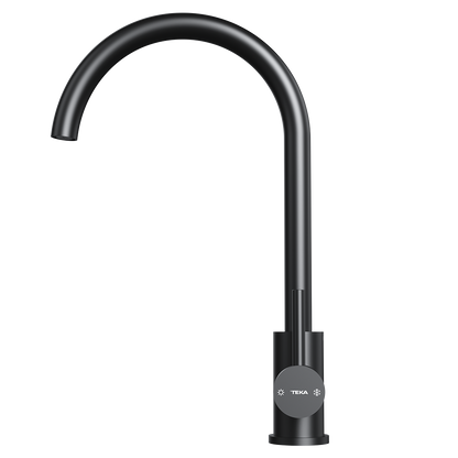 Teka UNI 9310 BK High Spout Kitchen Mixer (Black)
