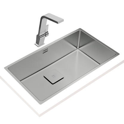 Teka FlexLinea RS15 71.40 3-in-1 Single Bowl Stainless Steel Sink