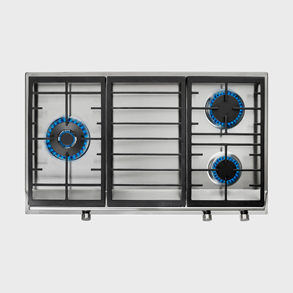 Teka EX 90.1 3G 90cm 3-Burner Stainless Steel Gas Hob (PUB)