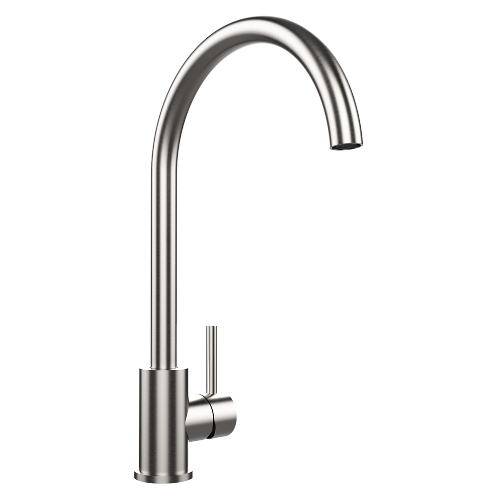 Teka UNI 9310 XP High Spout Kitchen Mixer (Stainless Steel)
