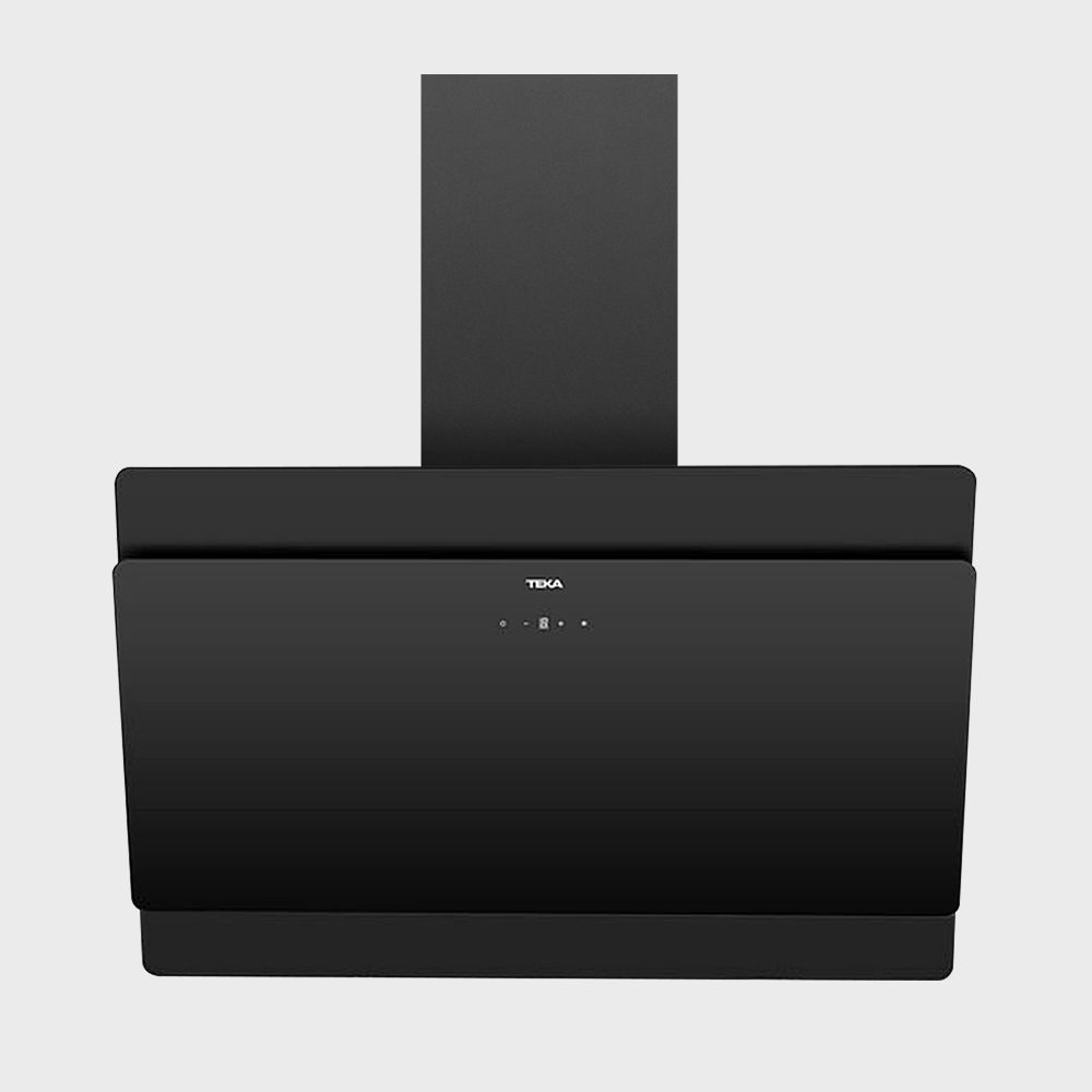 Teka DVS 90 AD 90cm Vertical Black Glass Chimney Hood