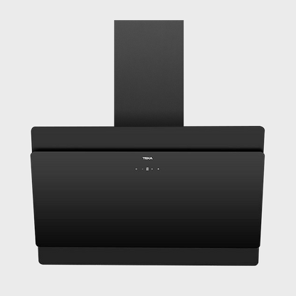 Teka DVS 90 AD 90cm Vertical Black Glass Chimney Hood