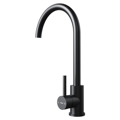 Teka UNI 9310 BK High Spout Kitchen Mixer (Black)