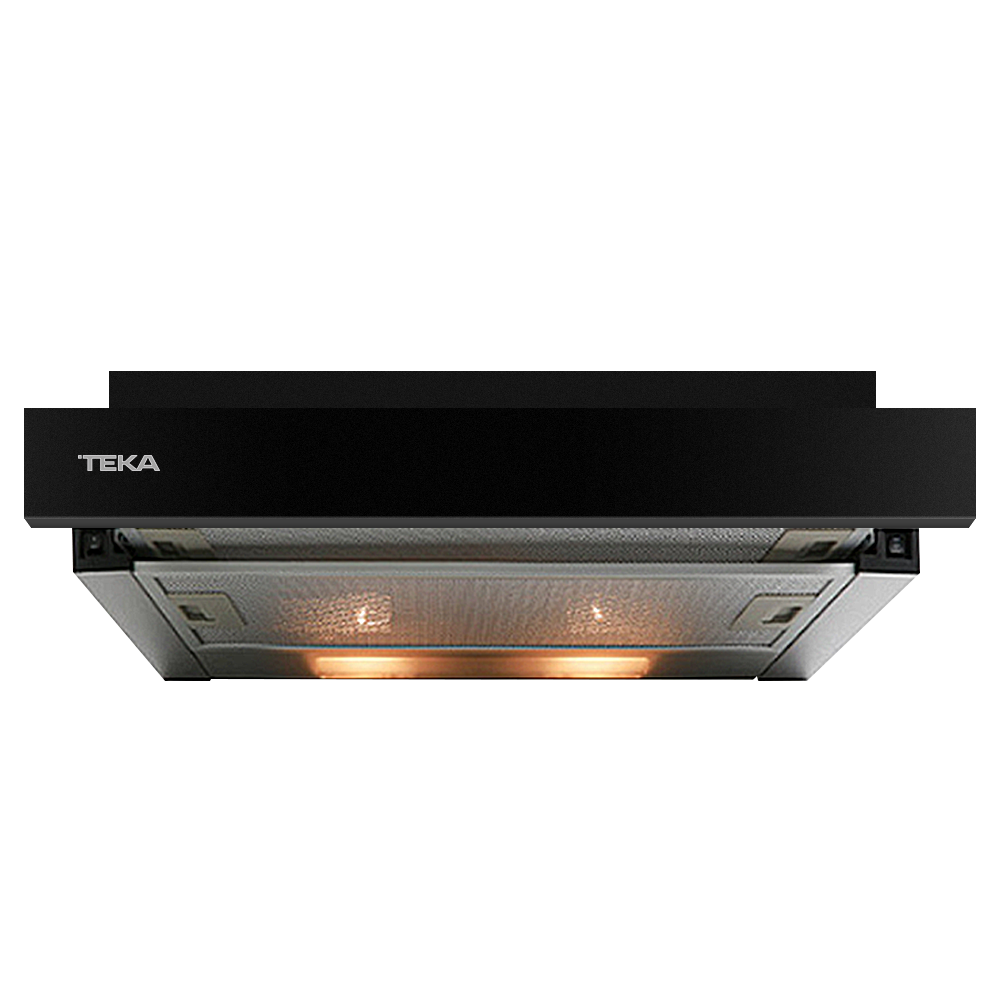 Teka TLR2 62 BK 60cm Slimline Telescopic Pull-Out Hood (Black) view 2