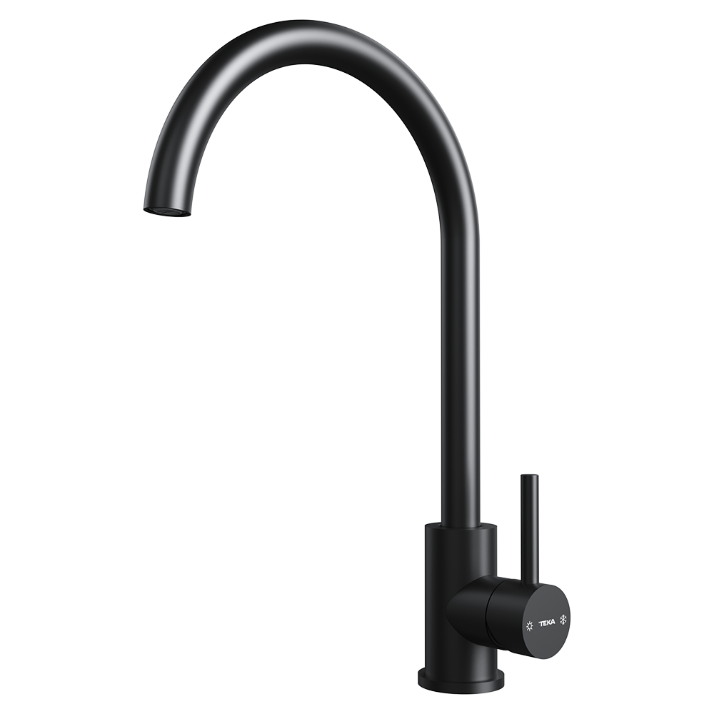 Teka UNI 9310 BK High Spout Kitchen Mixer (Black)
