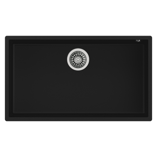 Teka Square 72.40 TG Undermount Single Bowl Tegranite+ Sink (Black)