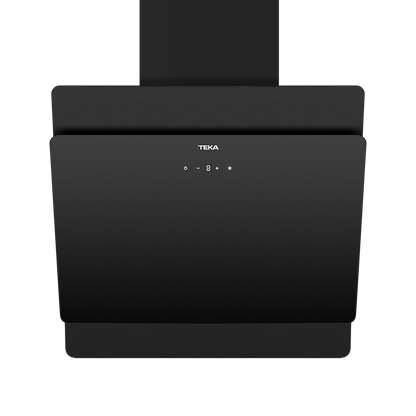 Teka DVS 60 AD 60cm Vertical Black Glass Chimney Hood view 4