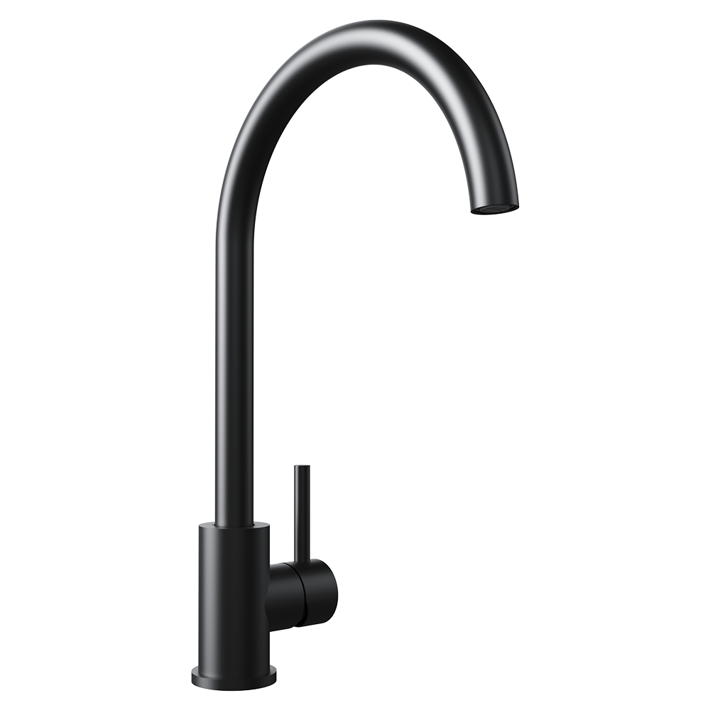 Teka UNI 9310 BK High Spout Kitchen Mixer (Black)