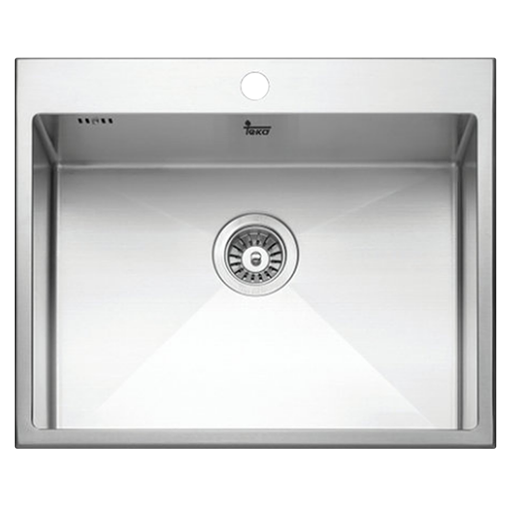 Teka INTRO 60 Top Mounted Single Bowl Stainless Steel Sink