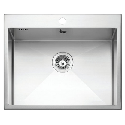 Teka INTRO 60 Top Mounted Single Bowl Stainless Steel Sink