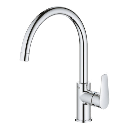 GROHE BauEdge Single Lever Sink Mixer 31233001 view 2