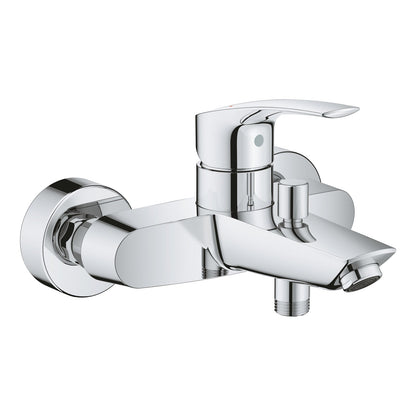 GROHE Eurosmart Single Lever Bath and Shower Mixer 33300003