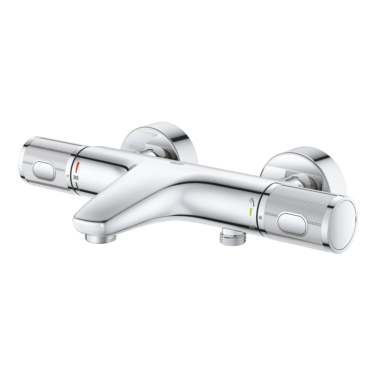 GROHE Grohtherm 1000 Performance Thermostat Bath and Shower Mixer 34830000 view 3