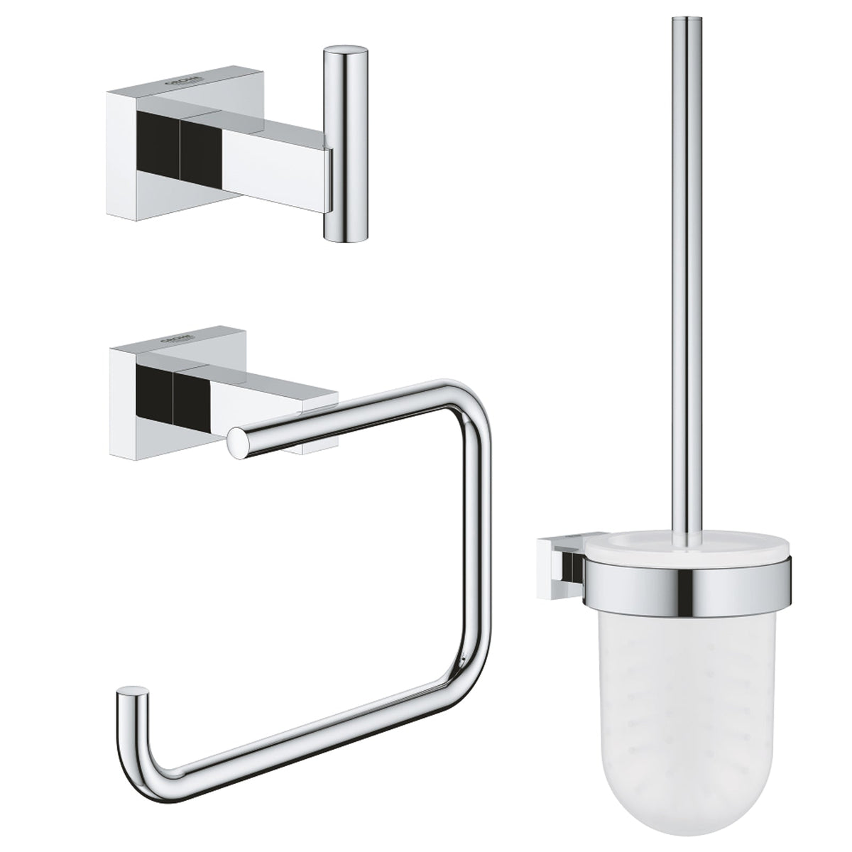 GROHE Essentials Cube Accessories Set 3-in-1 40757001