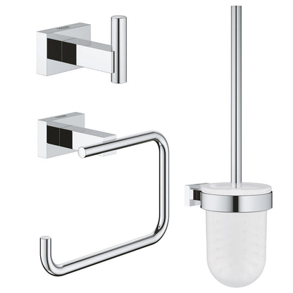 GROHE Essentials Cube Accessories Set 3-in-1 40757001