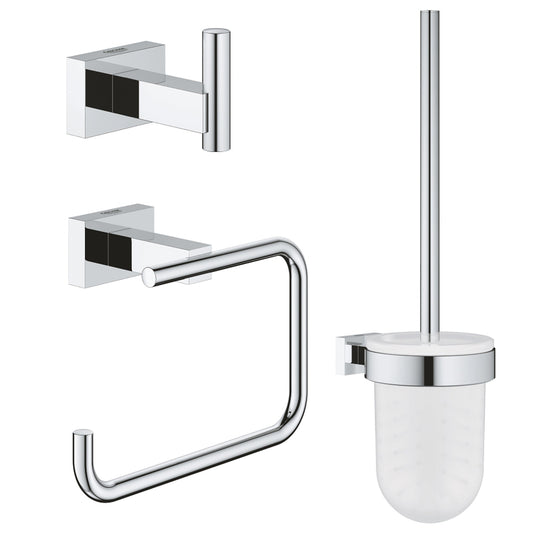 GROHE Essentials Cube Accessories Set 3-in-1 40757001