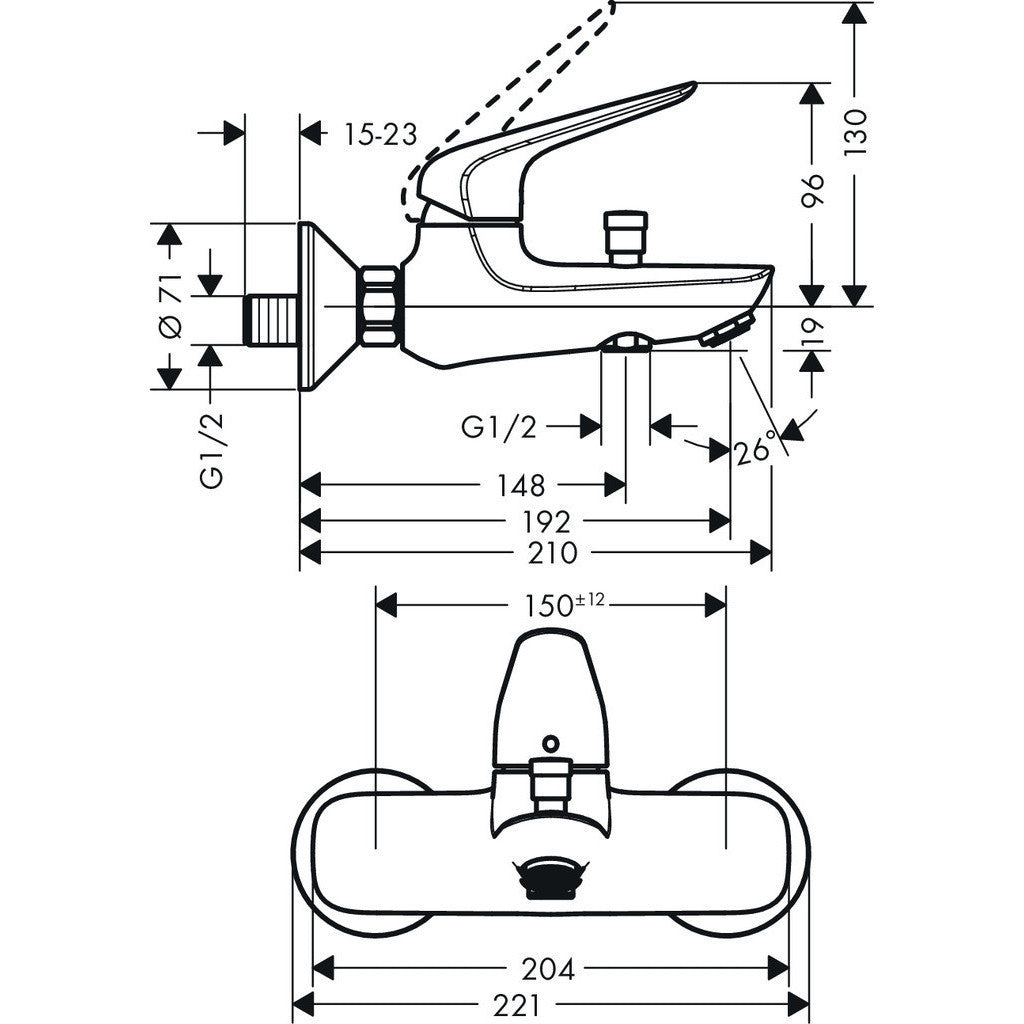 hansgrohe-71417009-dimensions