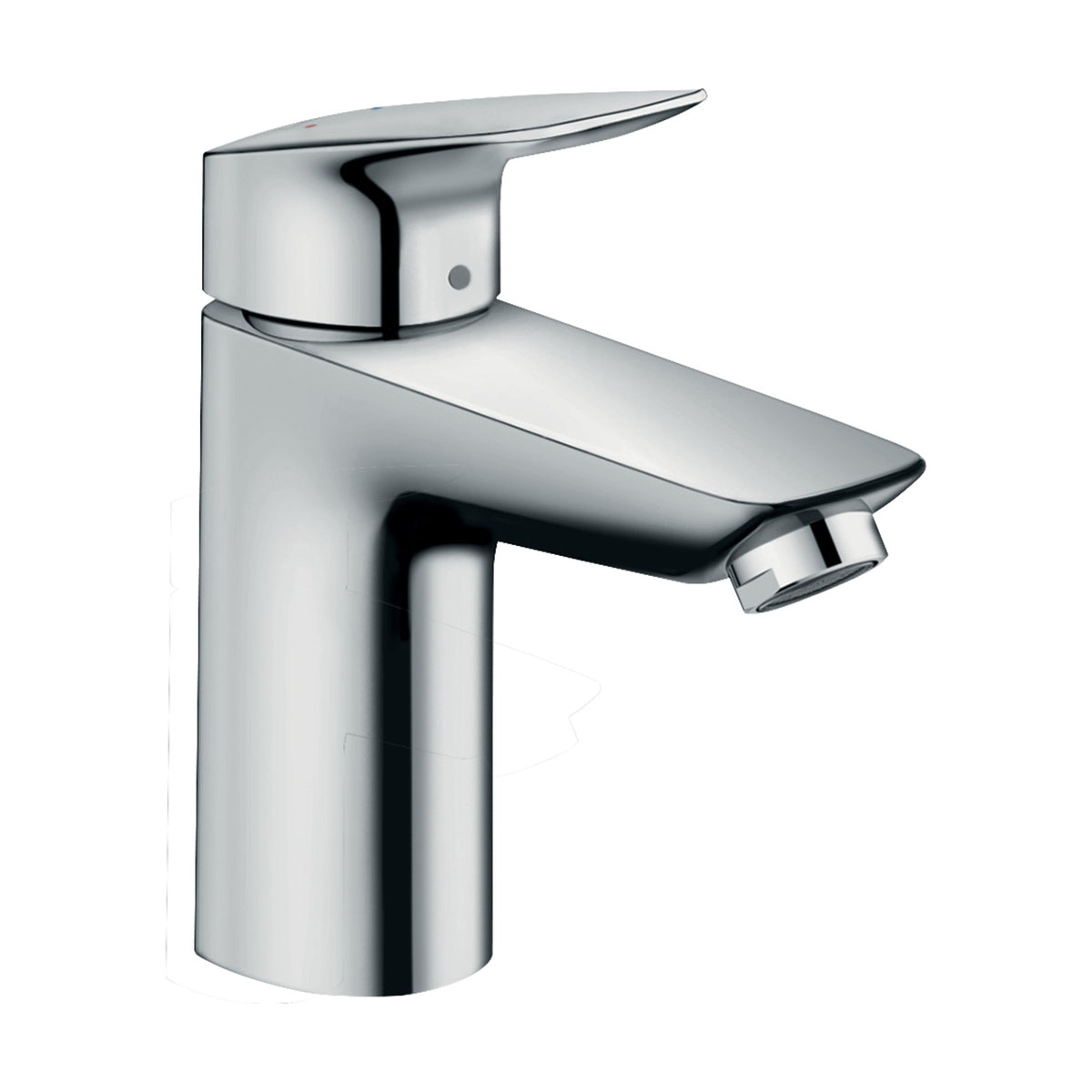 Hansgrohe Logis Single Lever Basin Mixer 100 with Pop-up Waste Set 71297009