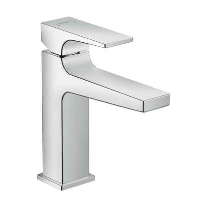 Hansgrohe Metropol Single Lever Basin Mixer 110 with Lever Handle and Push-Open Waste Set