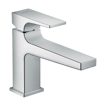 Hansgrohe Metropol Single Lever Basin Mixer 100 with Lever Handle and Push-Open Waste Set 32590009