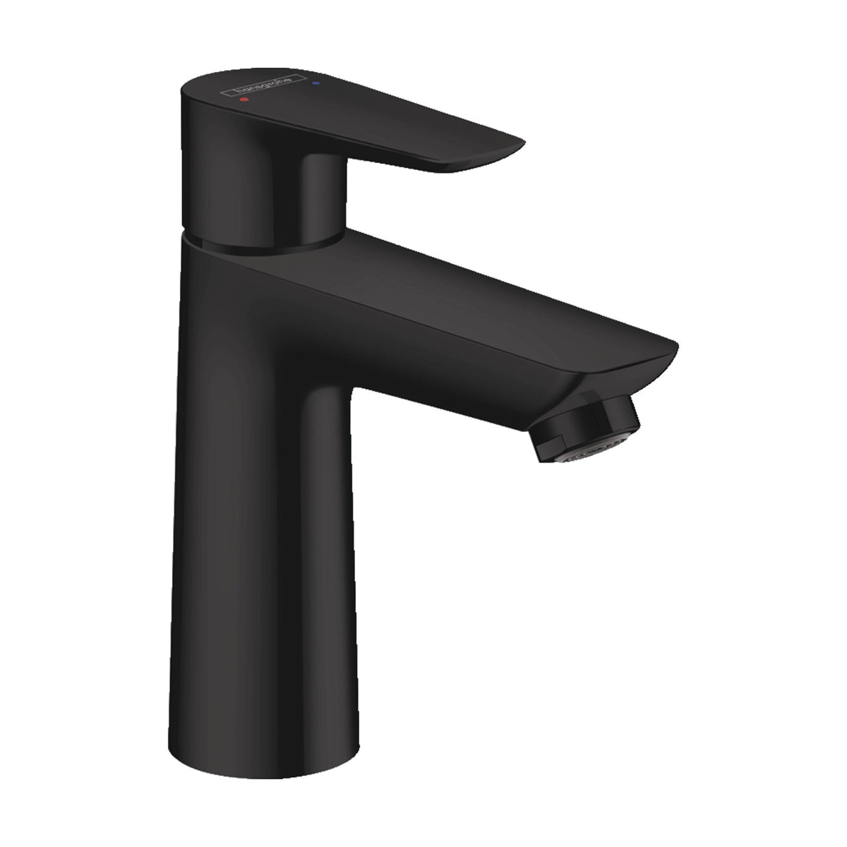 Hansgrohe Talis E Single Lever Basin Mixer 110 with Pop-up Waste Set Matt Black