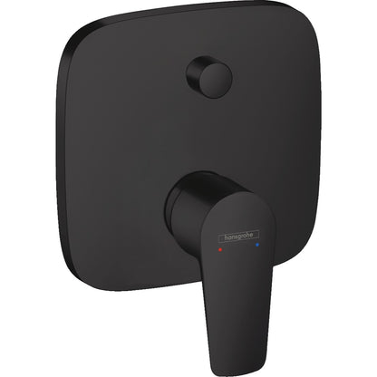 Hansgrohe Talis E Single Lever Bath Mixer Concealed Matt Black