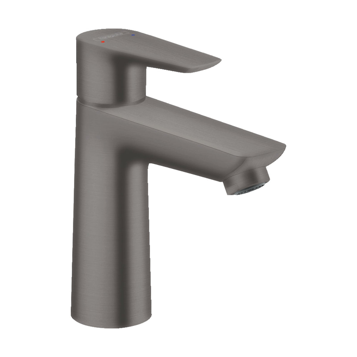 Hansgrohe Talis E Single Lever Basin Mixer 110 with Pop-up Waste Set Brushed Black Chrome